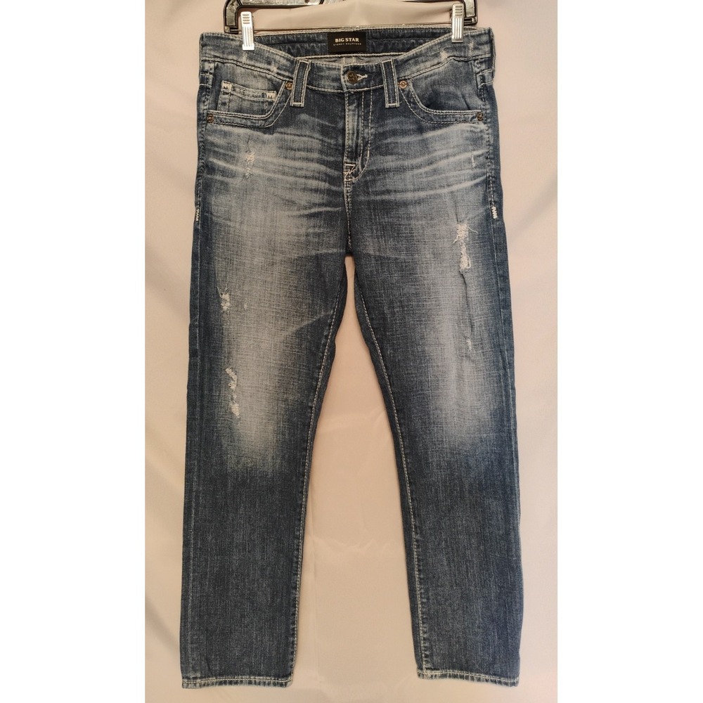 Big‎ Star Sydney Boyfriend Women's 28 Distressed Jeans
